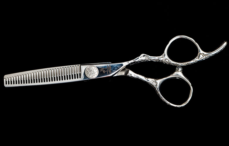 6” Limited Edition Rose Handle Thinning Shear, 29 Tooth